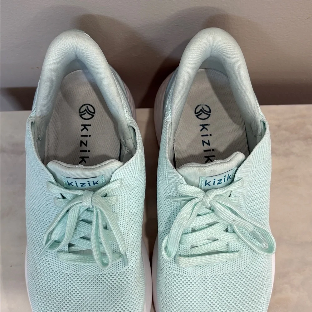 Kizik Athens Handsfree Slip On Women's Athletic  Mint Sneakers Size 8 Wide - Picture 8 of 12